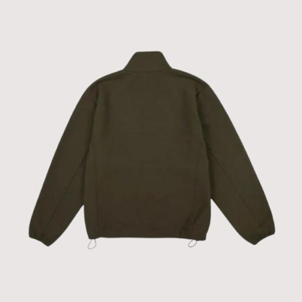 99 Based Logo Fleece Half Olive Zip