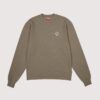 99 Based Logo Waffle Brown sweatshirt