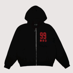 99 Based Magma Zip Hoodie Black