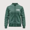 99 Based Olive Green Zipper Jacke
