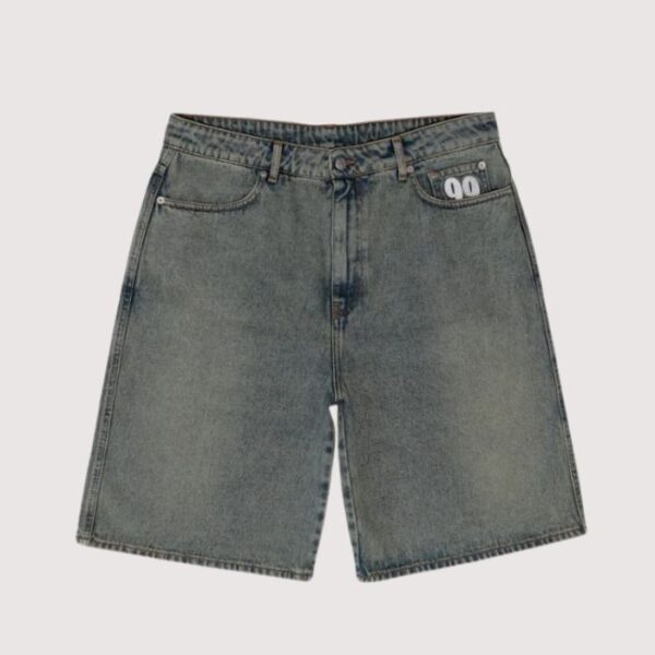99 Based Shining Stars Denim Shorts Desert Blue