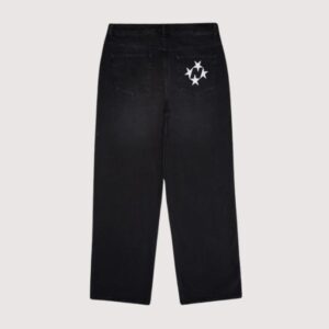 99 Based Shining Stars Jeans Washed Black