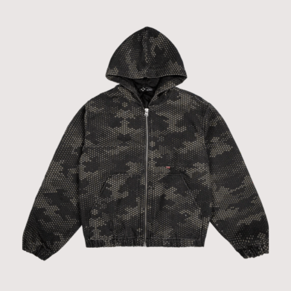 99 Based Work Canvas Jacket Digital Camo Dark