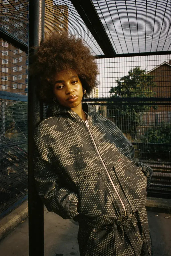 99 Based Work Canvas Jacket Digital Camo Dark
